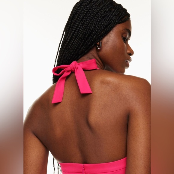 Babaton Regent Dress Eros Pink Size 6 Aritzia #107245 - Picture 6 of 14